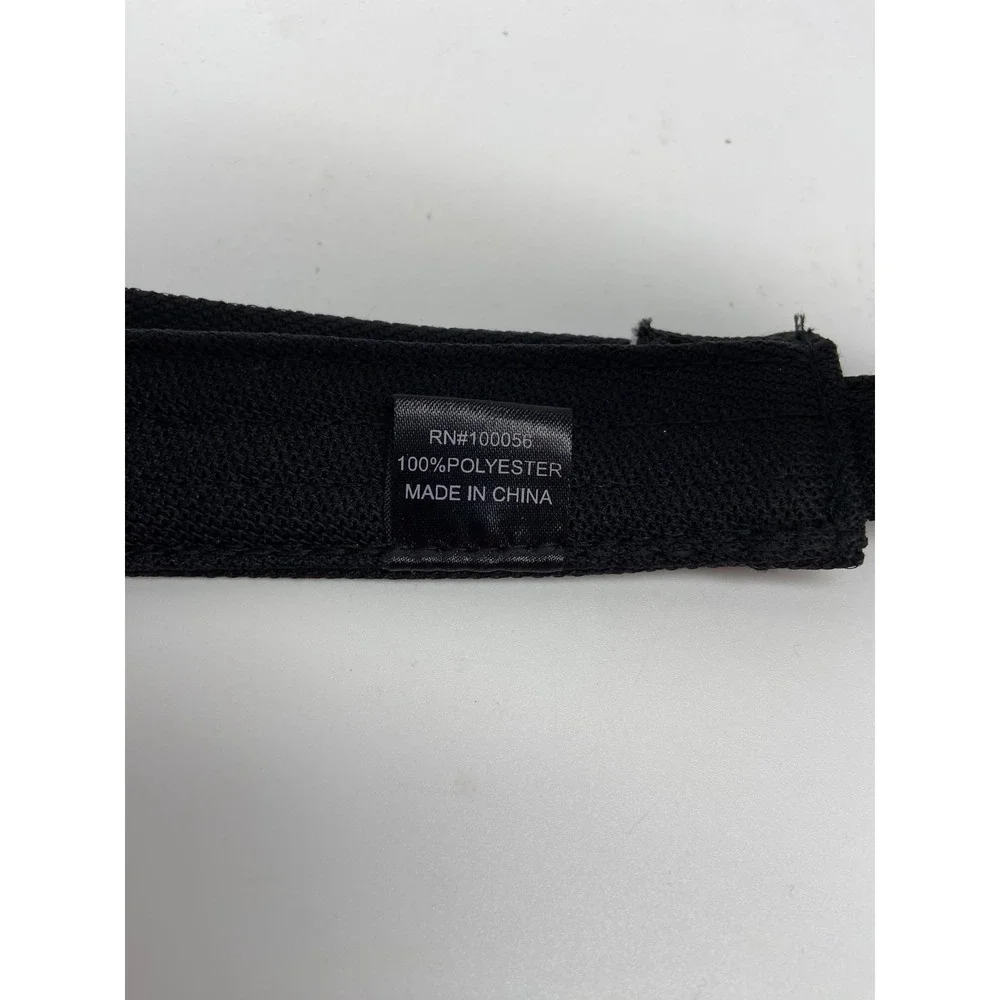 Chick Fil A Visor Hat Strap Back Adjustable‎ Black Work Team Crew Employee